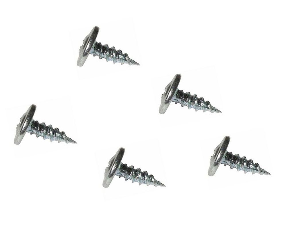 Tornillo autoperforante cabeza Truss con golilla N°8 x 1'' zincado 10 unidades Imporper-0