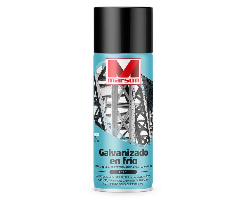 Galvanizado en frío spray gris Marson-0