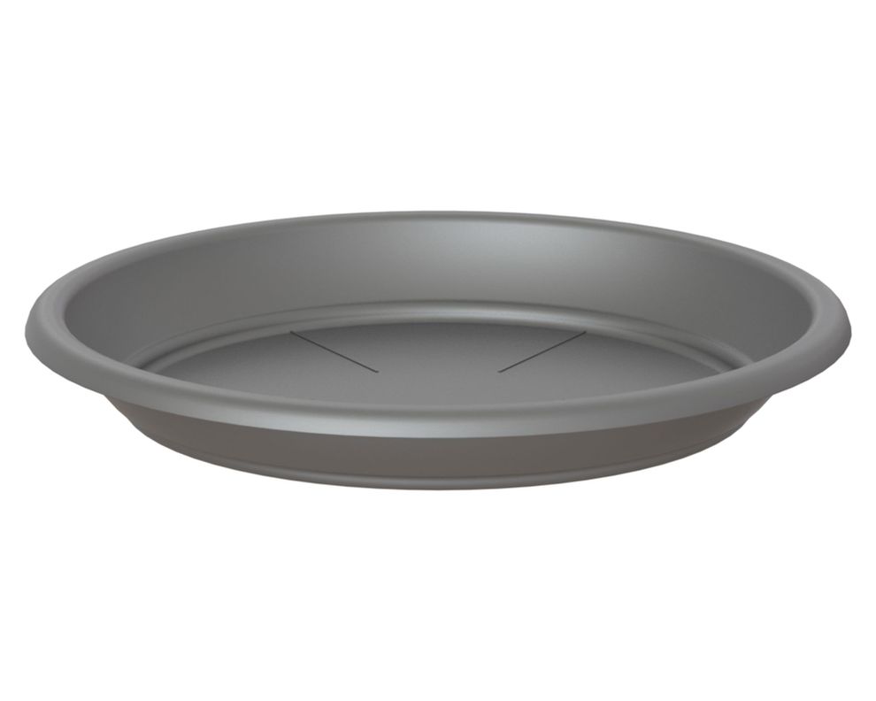 Plato plástico 15 cm Capri antracita-0