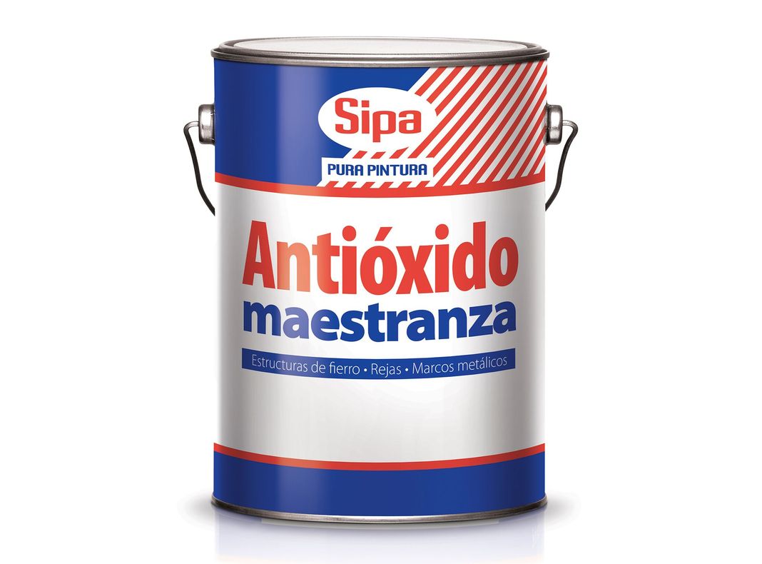 Antióxido 1/4 galón Maestranza gris Sipa-0