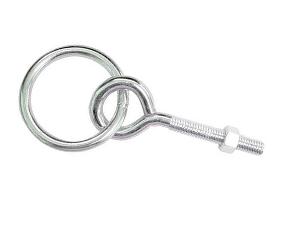 Perno con argolla 3/8 x 4'' zincado Imporper-0