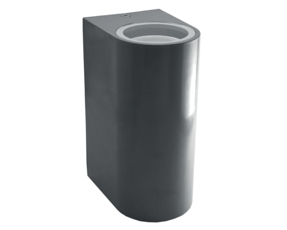 Aplique exterior 2L GU10 gris Megabright-0