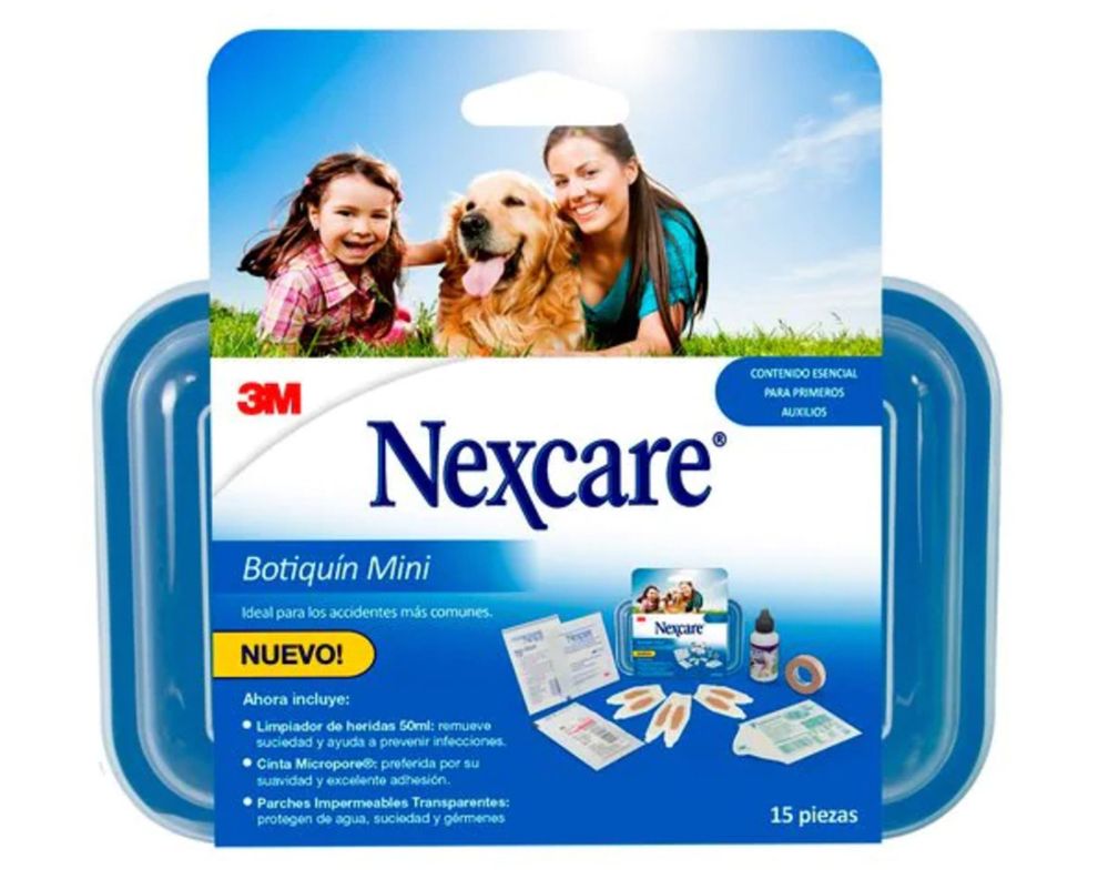 Botiquín mini 15 piezas Nexcare-0