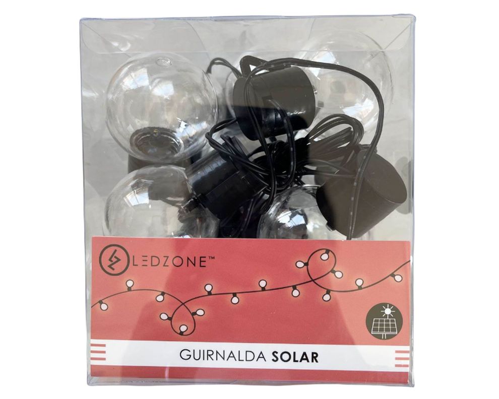 Guirnalda solar 10L Ledzone.-0