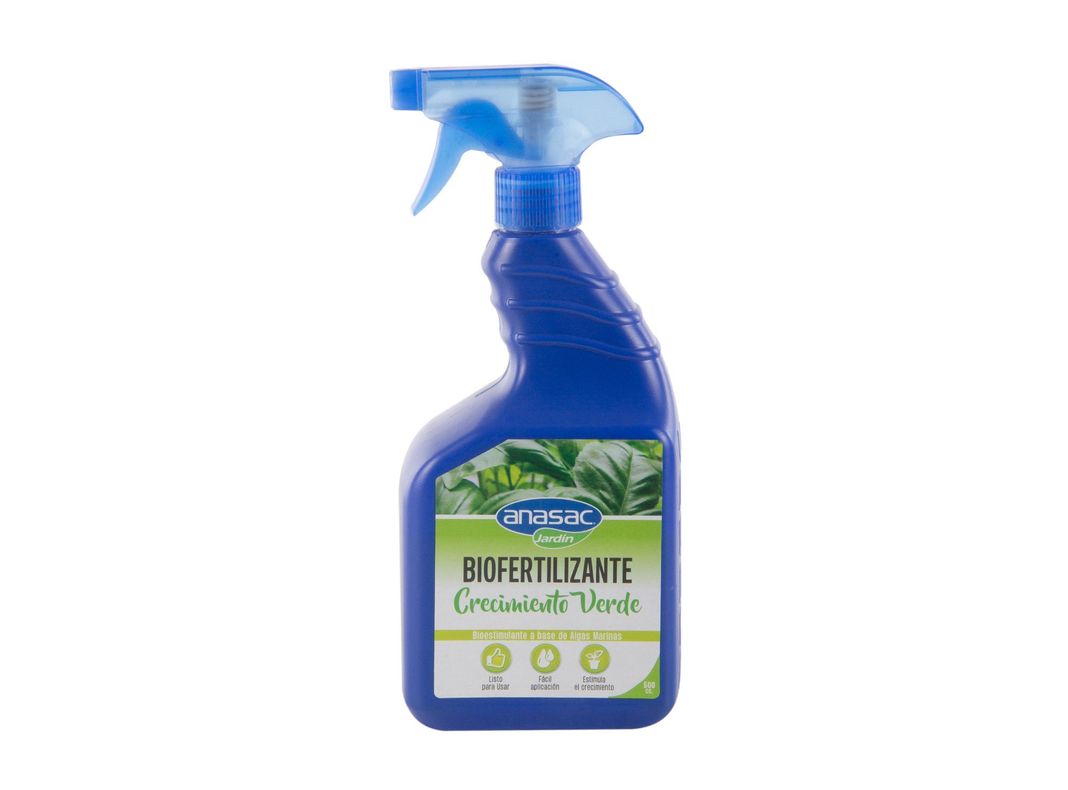 Biofertilizante natural crecimiento verde 500 ml Anasac-0