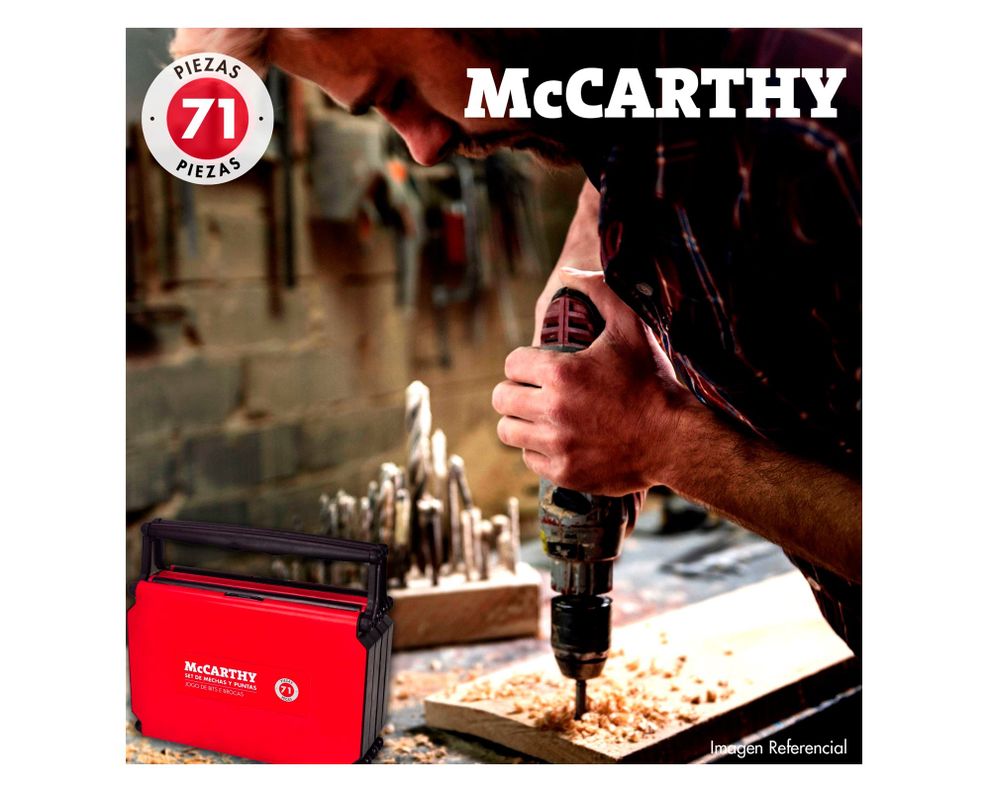 Juego accesorios para taladro 71 piezas McCarthy-3