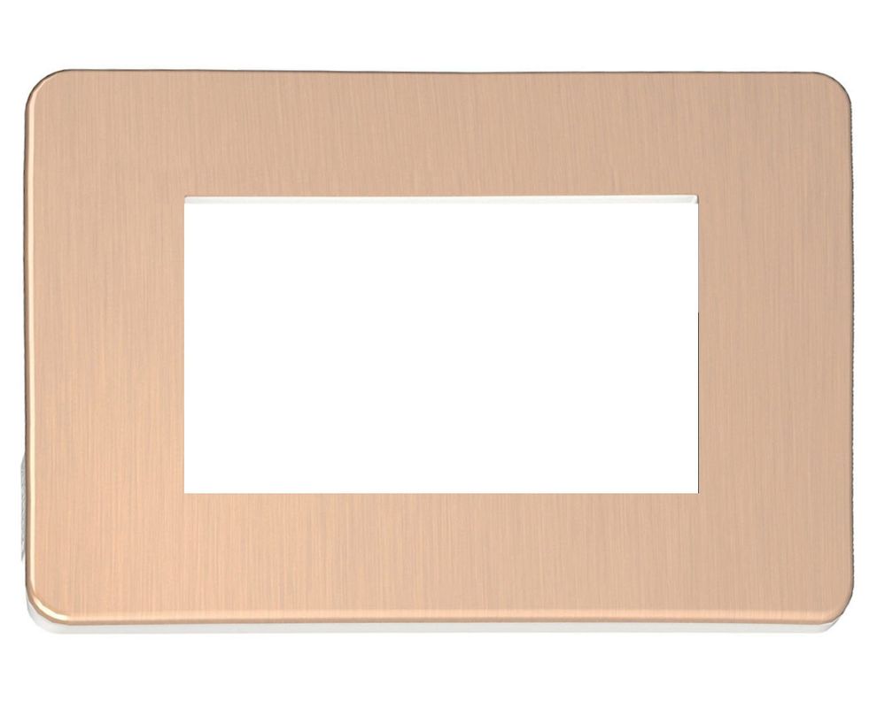 Tapa triple Orión magma cobre/blanco Schneider-0