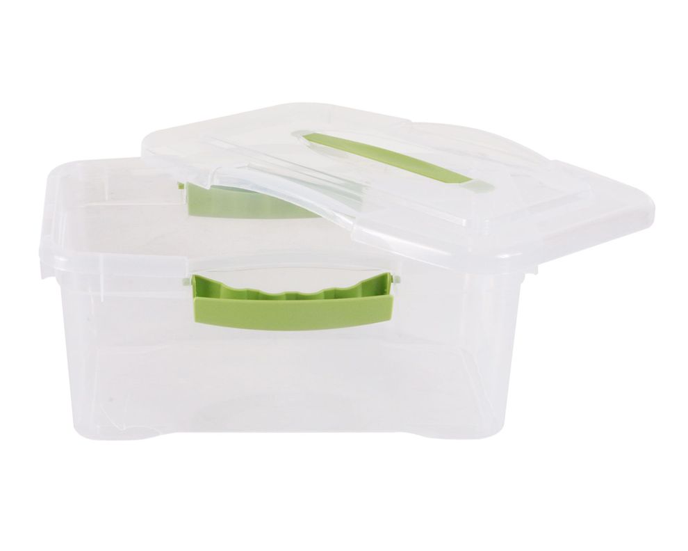Caja organizadora 6 litros Wenbox transparente Wenco-2