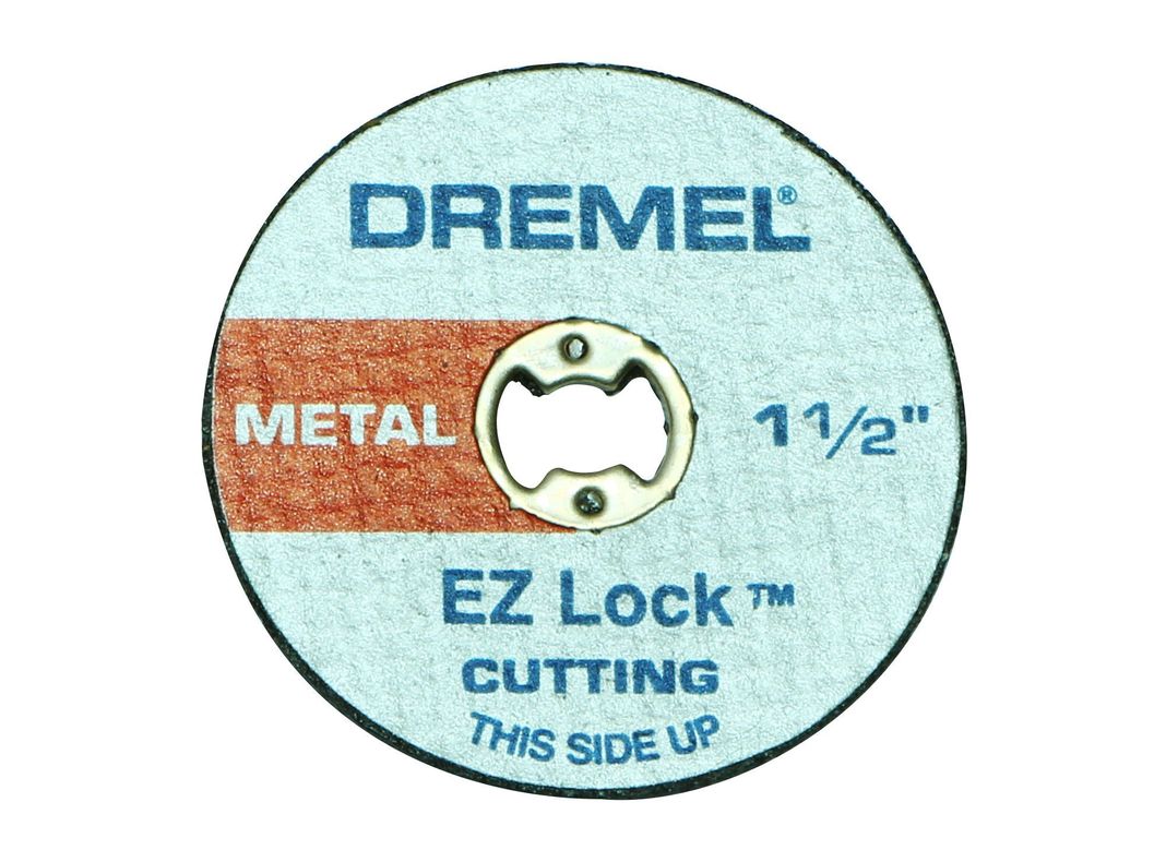 Disco de corte para metal ez lock 4x4 cm EZ456 Dremel-0