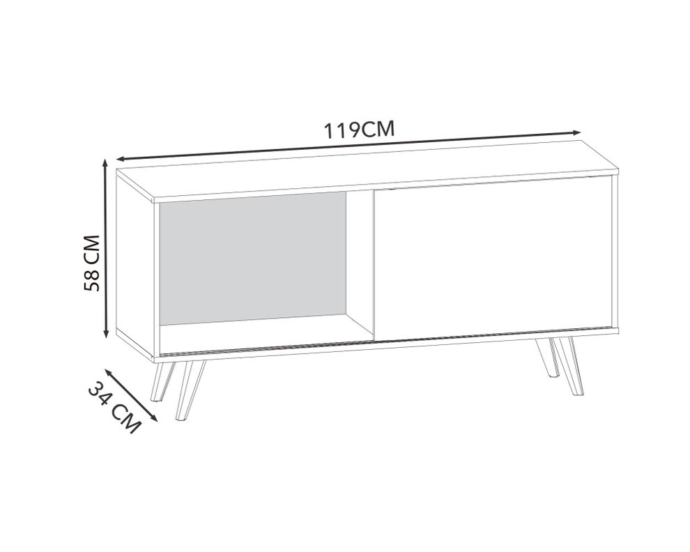 Rack TV 50'' Canelato-4