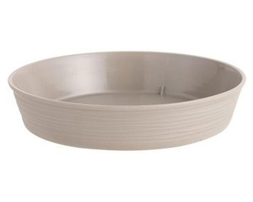 Plato para macetero 30 cm Piedra taupe-1