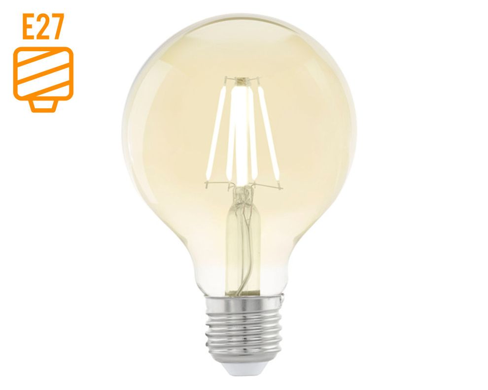 Ampolleta LED 4W E27 1L luz cálida L120-2