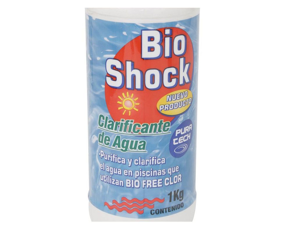 Bio shock piscina 1 kg Pura tech-1