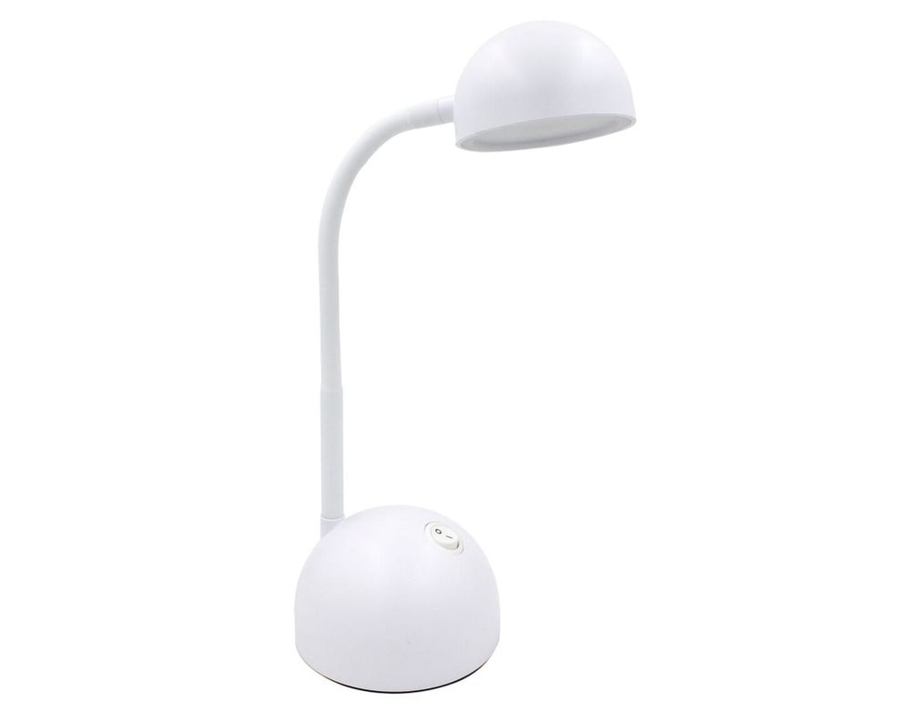 Lámpara escritorio LED luz día Gorin gris claro-0