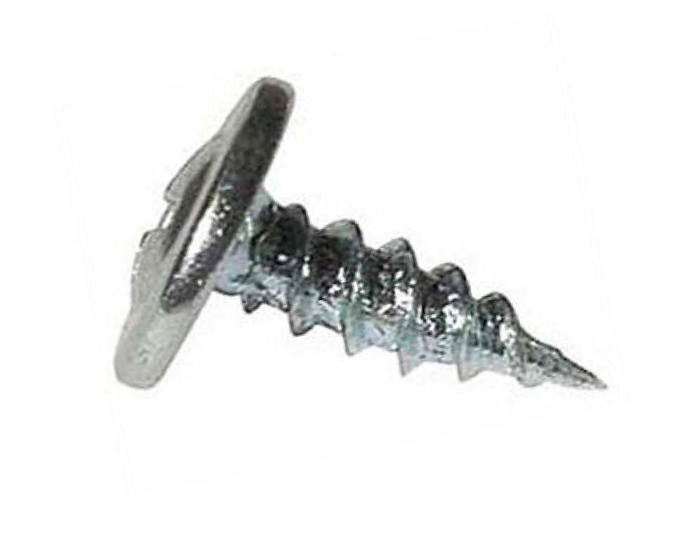 Tornillo autoperforante cabeza Truss con golilla N°8 x 1/2'' zincado 10 unidades-0