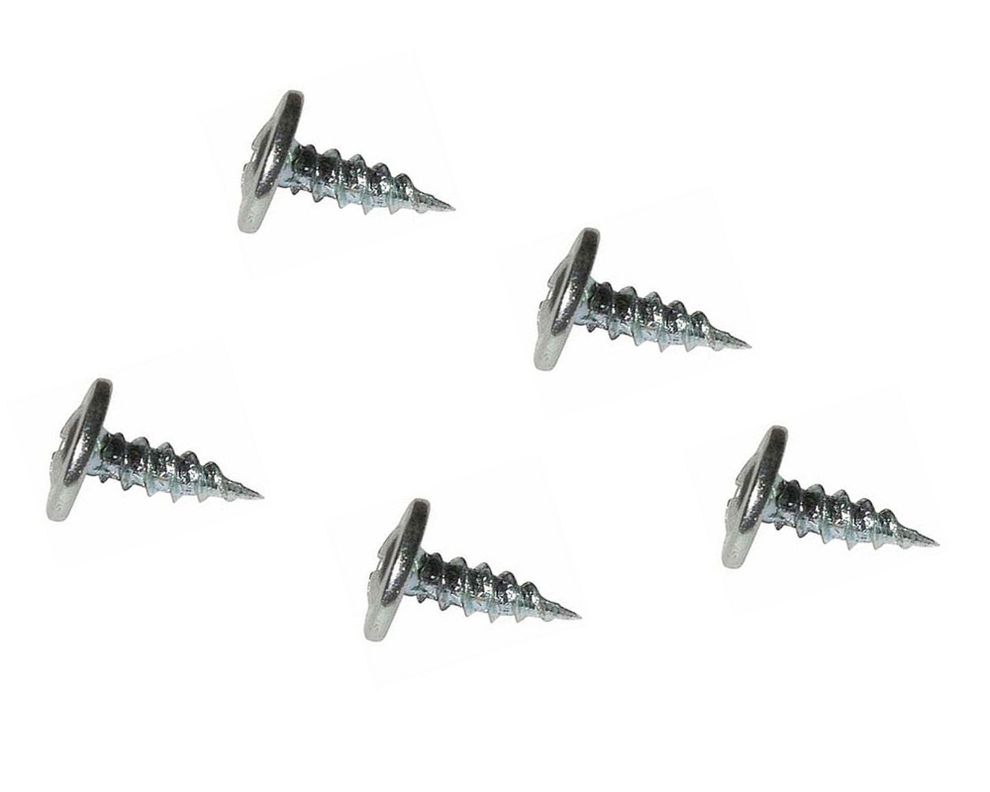 Tornillo autoperforante cabeza Truss con golilla N°8 x 1/2'' zincado 10 unidades-1
