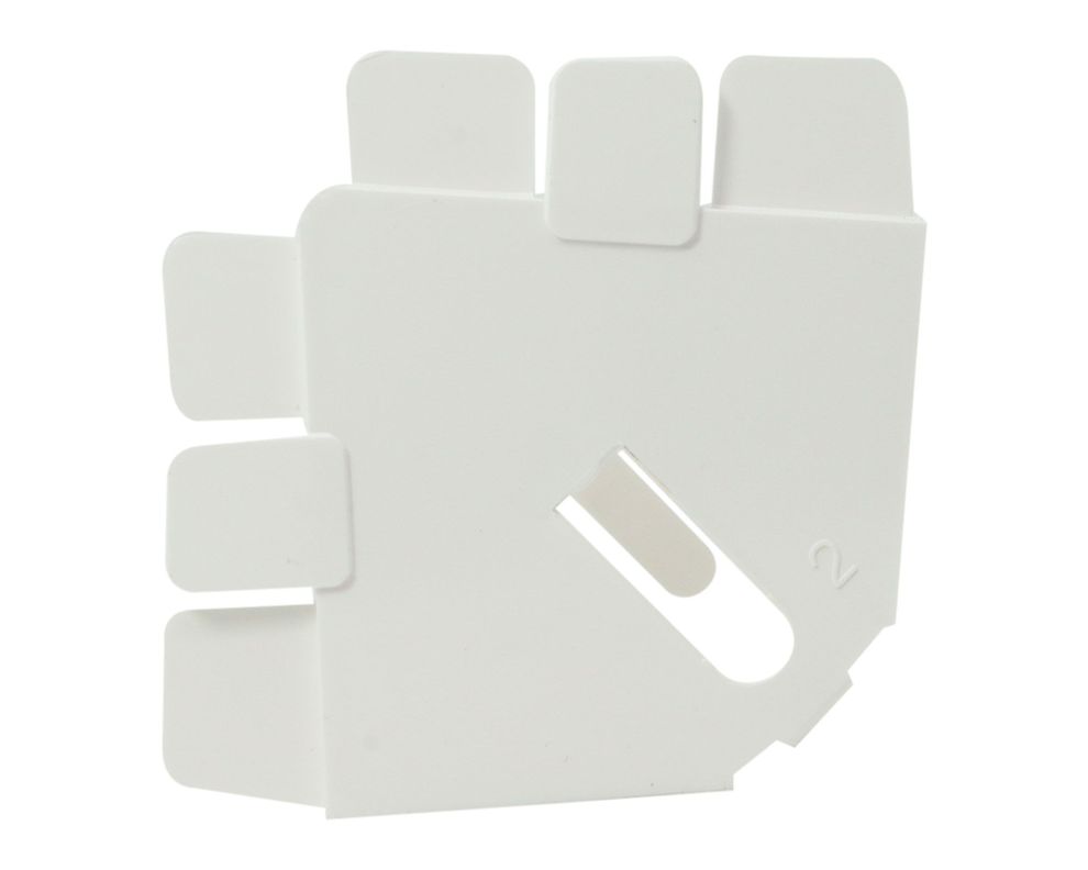 Ángulo plano variable 40x16 mm blanco Legrand-1