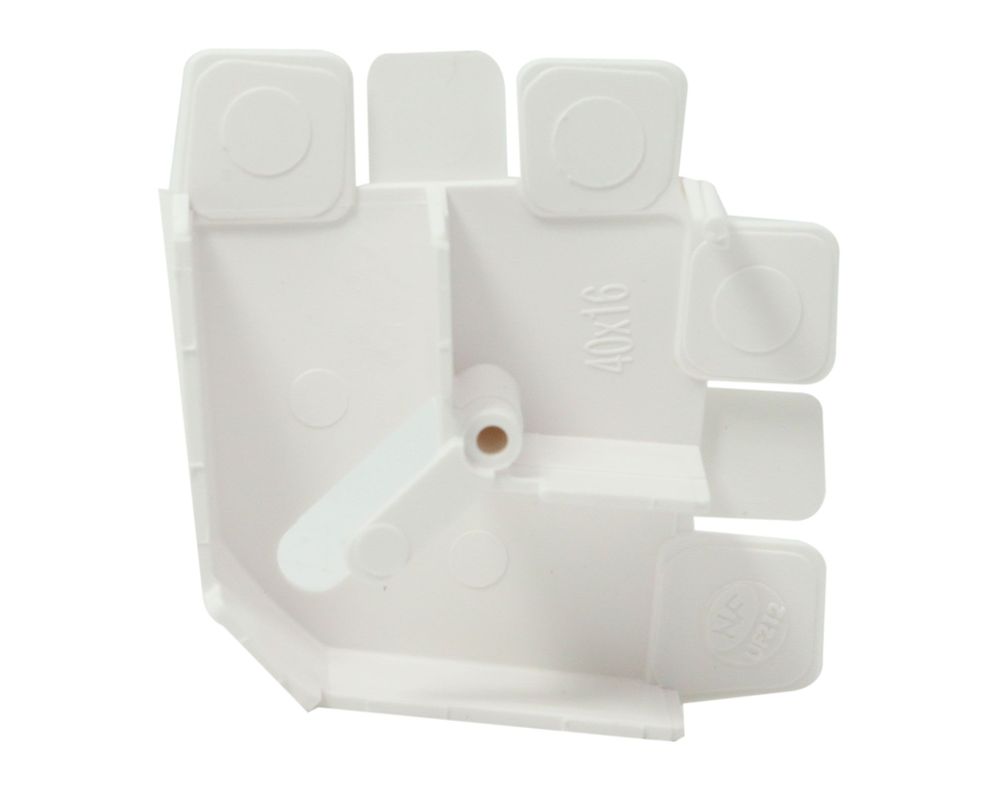 Ángulo plano variable 40x16 mm blanco Legrand-2