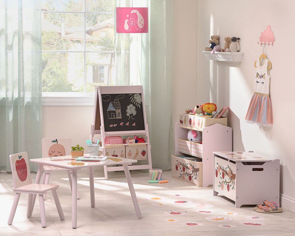 Mesa infantil + 2 sillas Farmer fruits-5