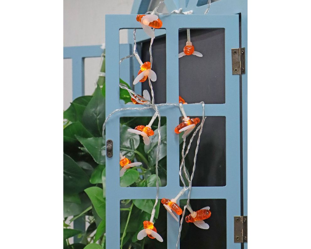 Guirnalda solar exterior Abejas 20L-2