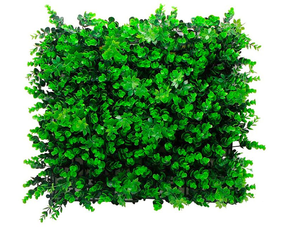 Jardín vertical artificial 50x50 cm Eucaliptus-0
