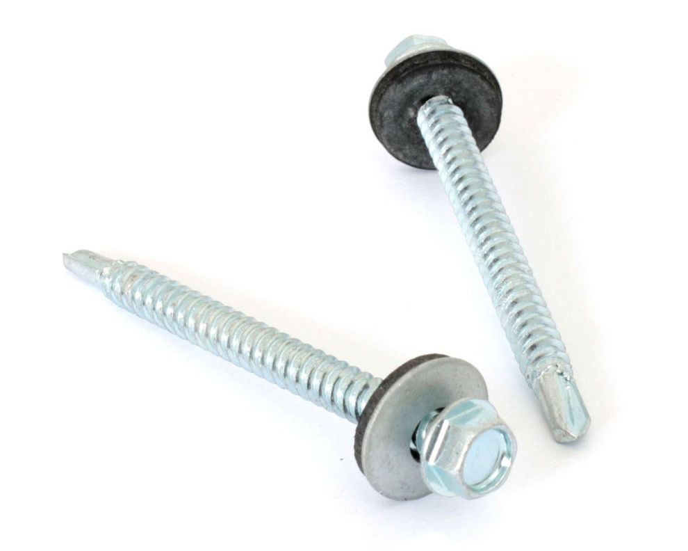 Tornillo acero hexagonal goma neopreno 12x2 1/2 5 unidades. Easy Fix-1