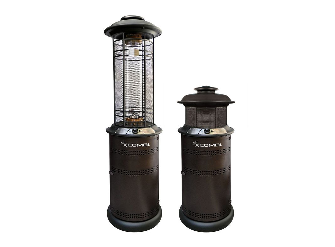 Estufa de patio a gas 15 kg M10 negro Combi-2
