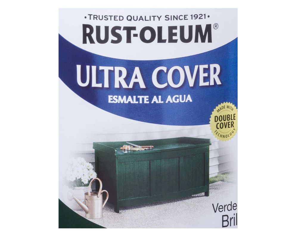Esmalte al agua 946 ml Ultra cover verde oscuro brillante Rust-Oleum-1