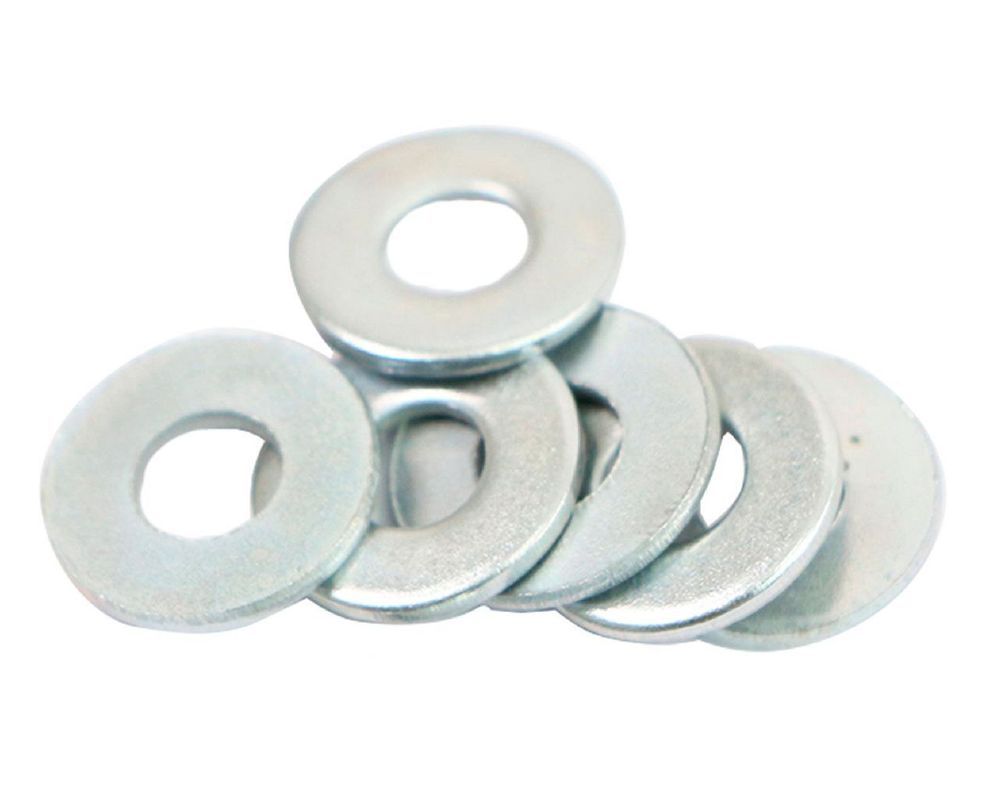 Golilla plana zincada 5/16'' 100 unidades Imporper-0