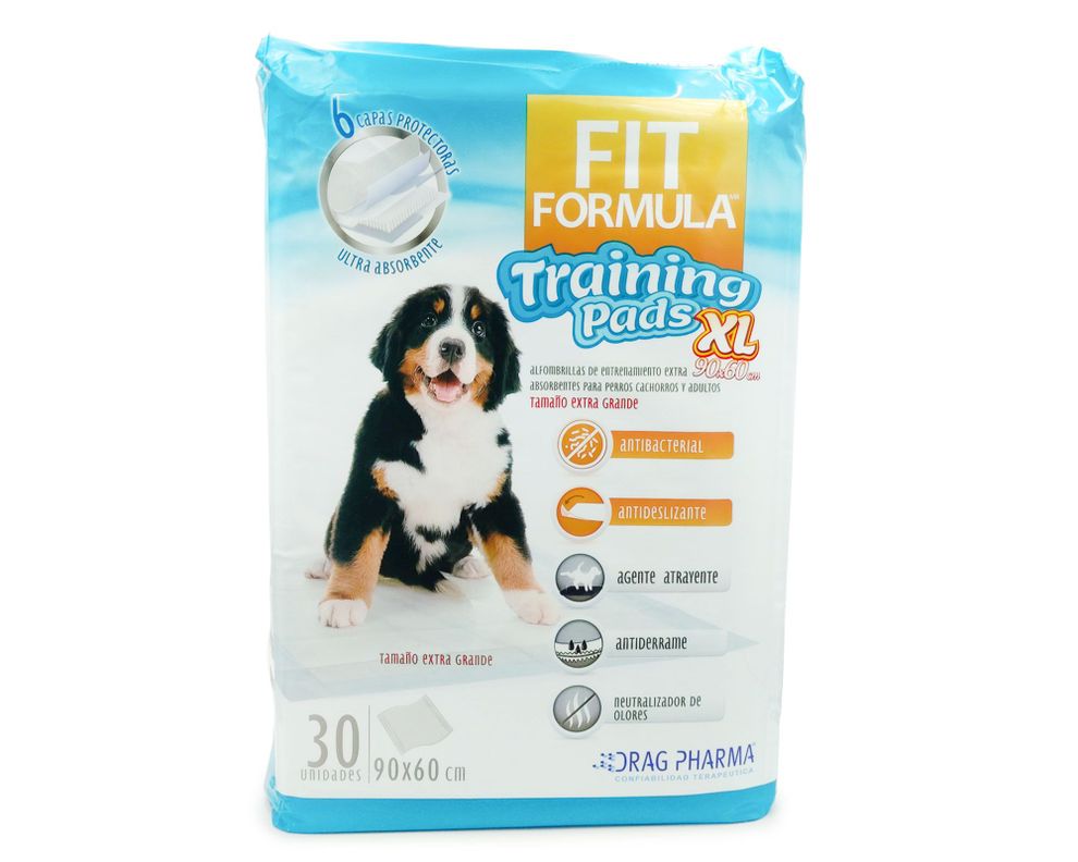 Sabanilla de entrenamiento 60x90 cm 30 unidades Fit formula.-0