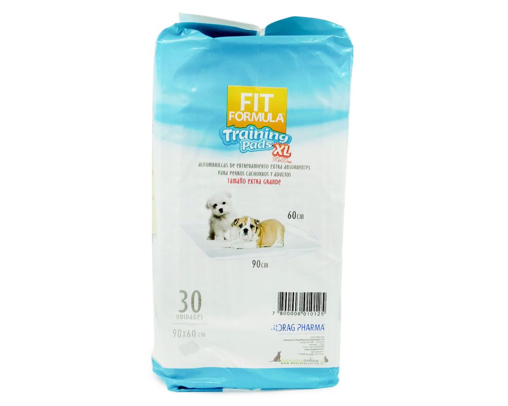 Sabanilla de entrenamiento 60x90 cm 30 unidades Fit formula.-1