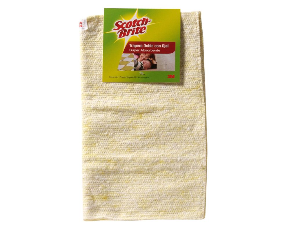 Trapero doble de Algodón con Ojal Scotch-Brite-0