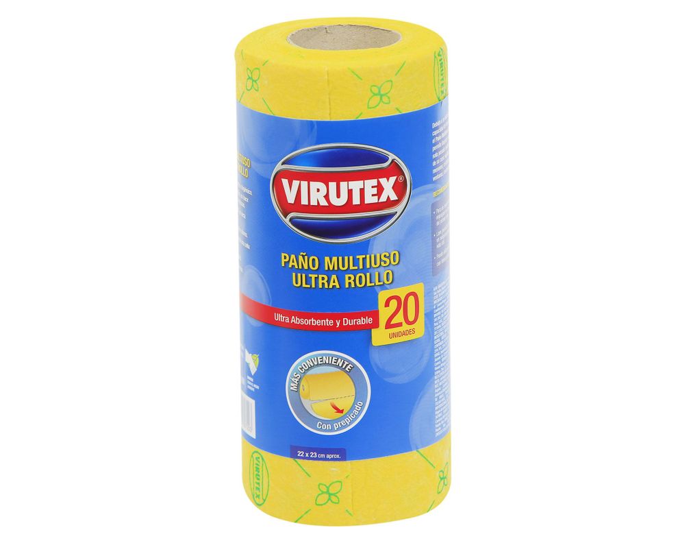 Paño multiuso rollo x 20 unidades Virutex-0