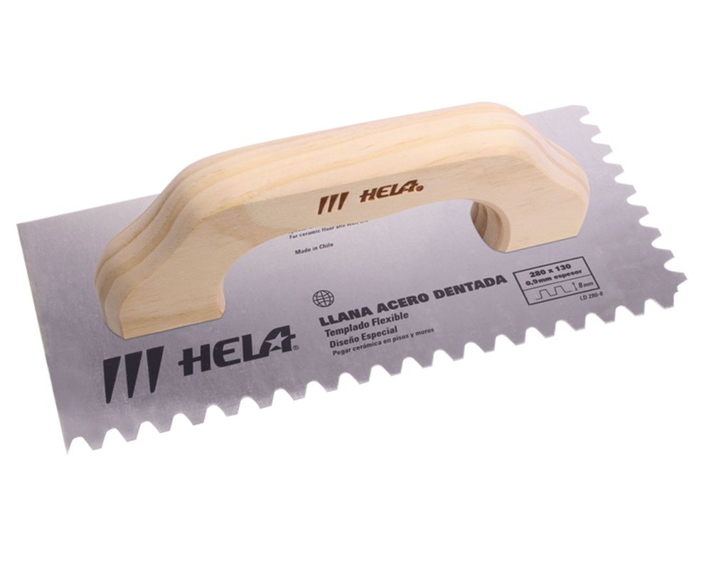 Llana acero 280 x 130 mm dentada ld 280-8 Hela-0