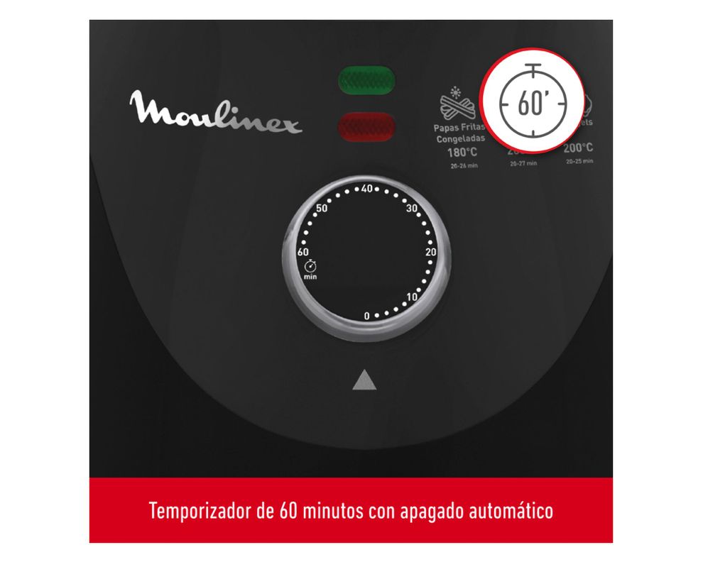 Freidora de aire 3.2 litros Essential Mecánica-4