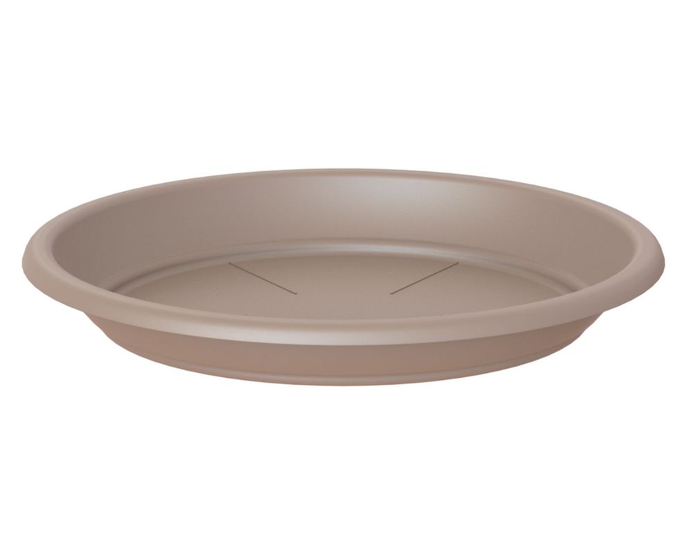 Plato plástico 19.5x50 cm Capri taupe-0
