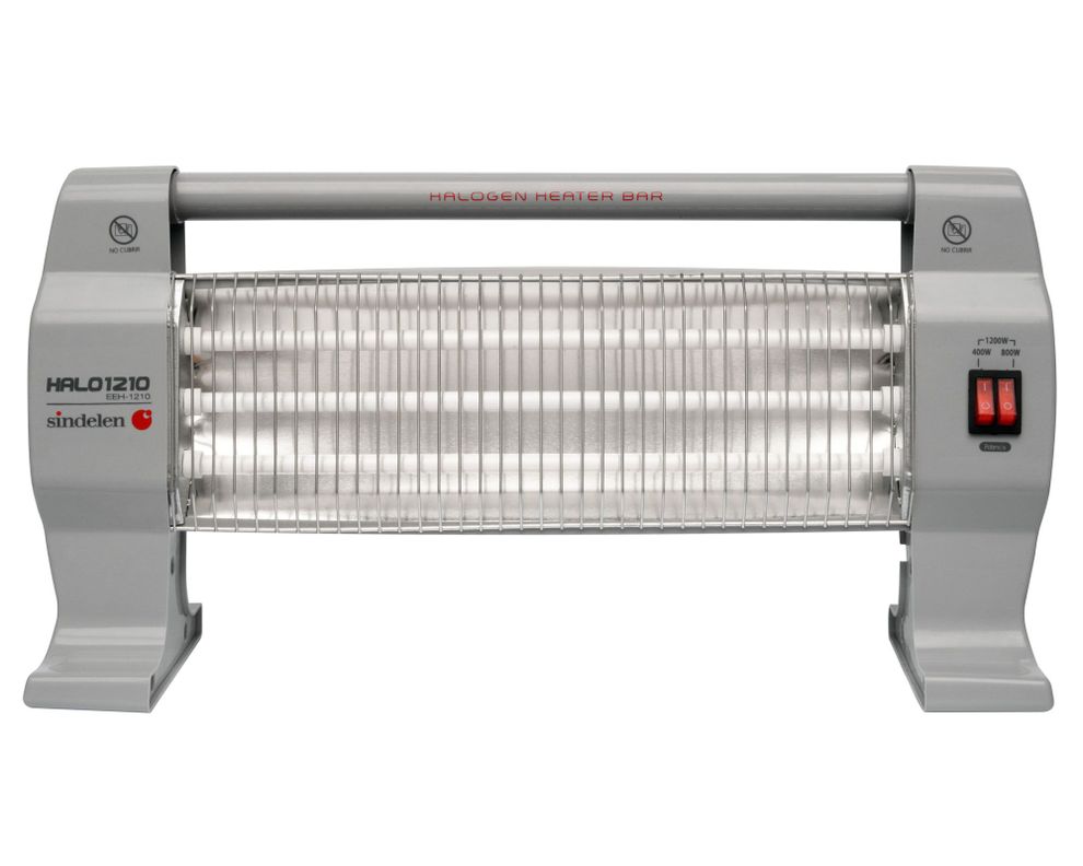 Calefactor halógeno 1200W EEH-1210GR Sindelen-0