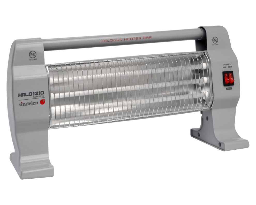 Calefactor halógeno 1200W EEH-1210GR Sindelen-1