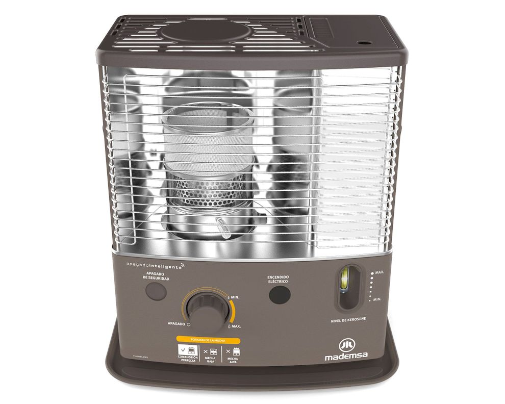 Estufa parafina 4.2 litros Fiamma Pro gris-0
