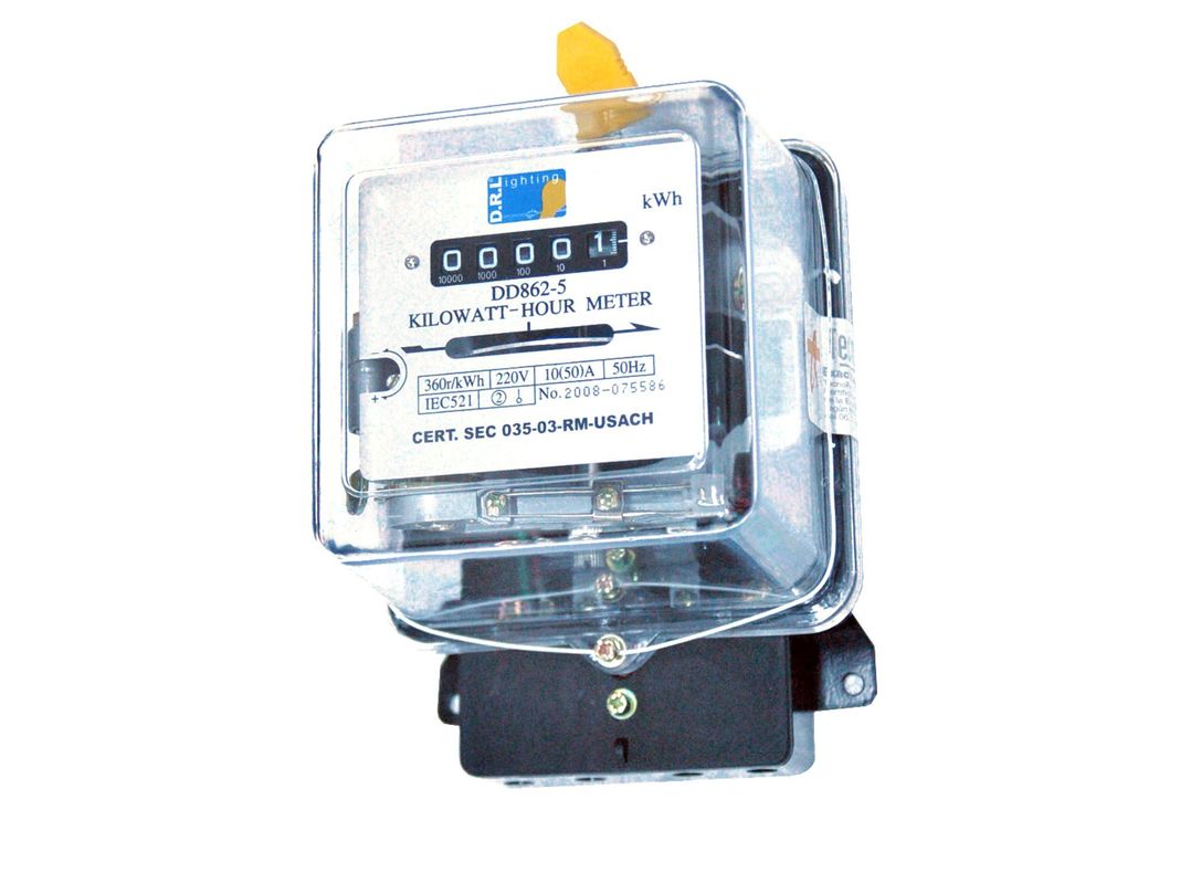 Medidor certificado 10(50)amp monofásico Drl-0