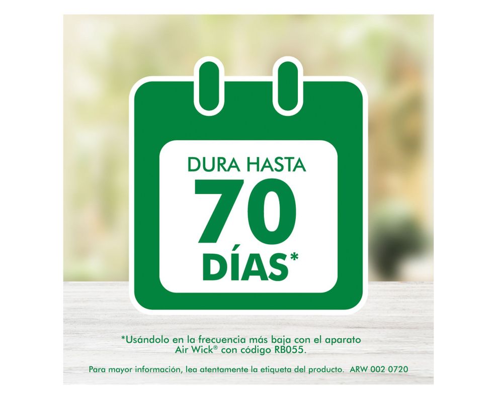 Pack 2 Recarga desodorante ambiental Air Wick Vainilla Navidad Freshmatic 500 ml-3