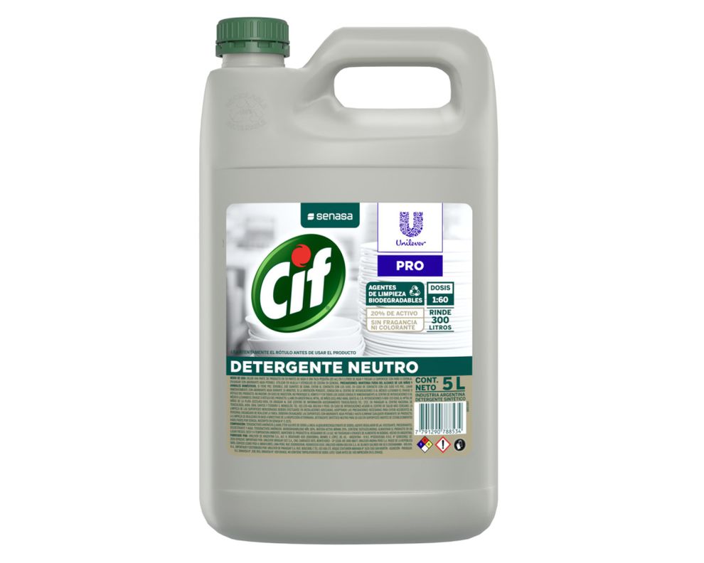 Lavalozas Concentrado neutro 5 litros Profesional-0