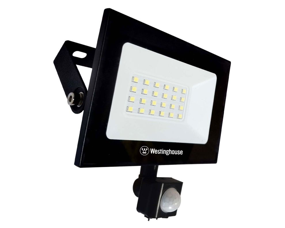 Proyector LED 20W sensor movimiento luz fría negro Westinghouse-0