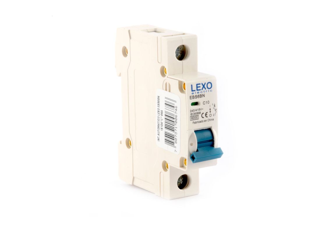 Interruptor automático C 10A EBS6BN Lexo-1