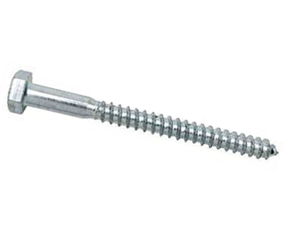 Tirafondo 5/16x3 1/2’’ cabeza hexagonal gris. Vhe-0
