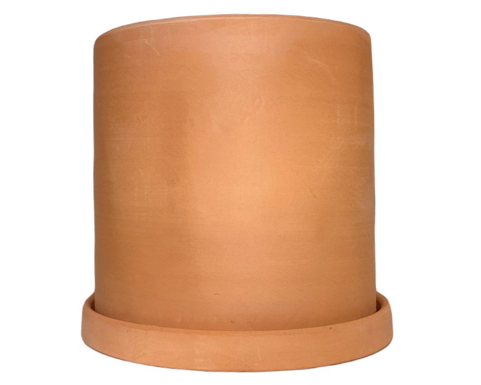 Macetero Cilindro terracota Decogreen-0