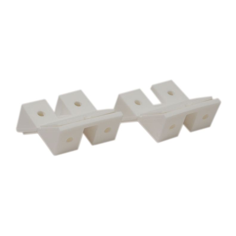 Escuadra triangular doble blanca Dvp-0