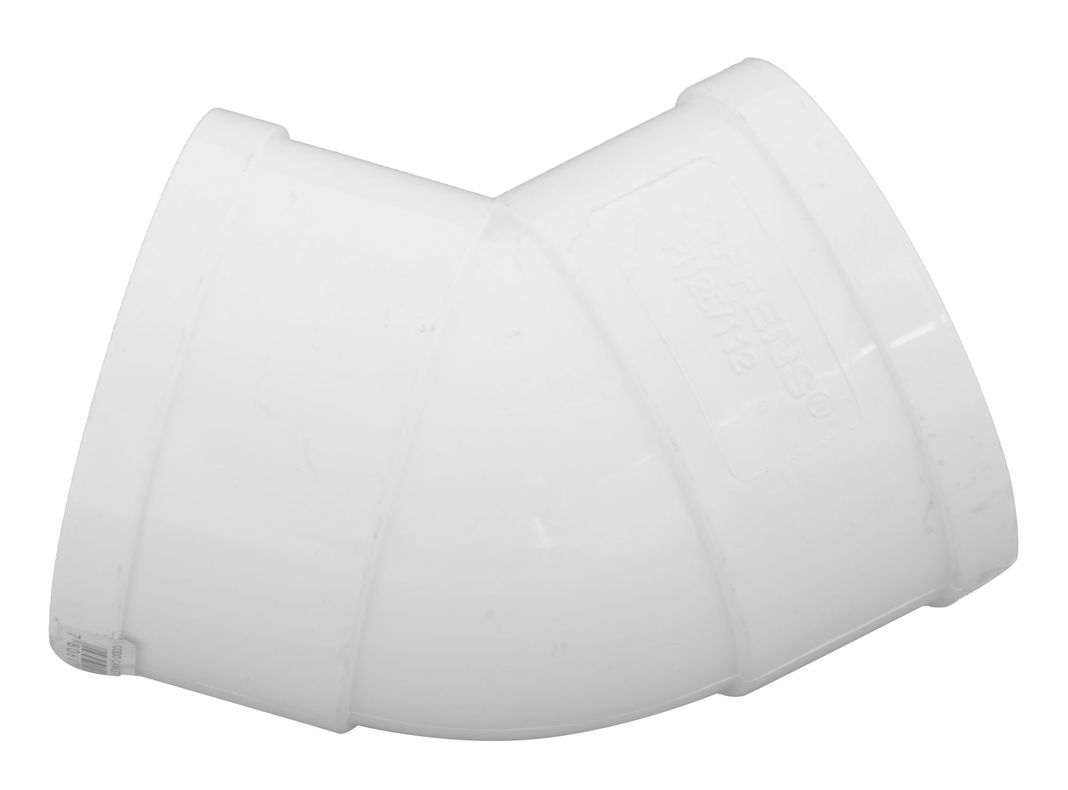 Codo 45º H-H PVC blanco-1