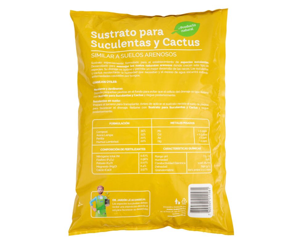Sustrato para Suculentas 6 lt-1