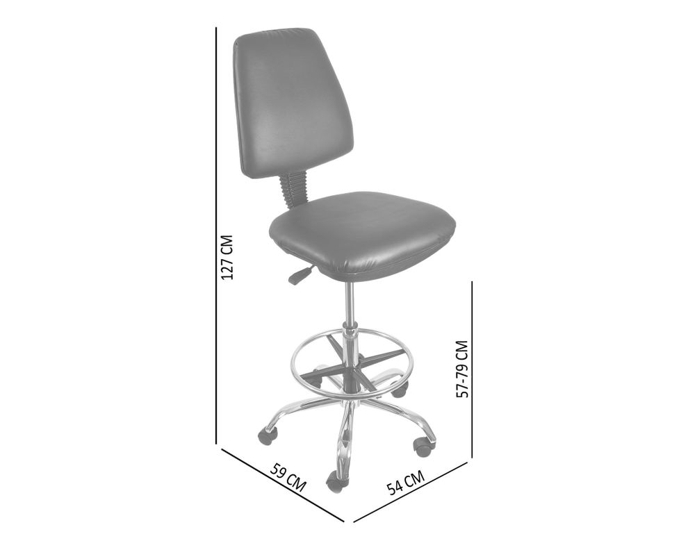 Silla de escritorio 8020 negro M+Design-3